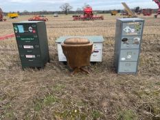 2 x Filing cabinets,