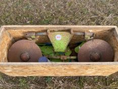 Box of Dowdeswell plough spares