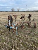 3 Furrow Lemken reversible plough. No VAT on this lot.