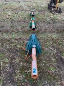 2 x Gas gun bird scarers