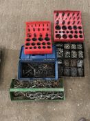 2 x Boxes of O Rings, Grease Nipples, Roll Pins,