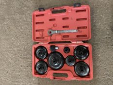 Box of Oil Filter Cap Wrench set for Commercial Vehicles