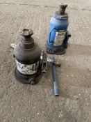 2 x Large Bottle Jacks