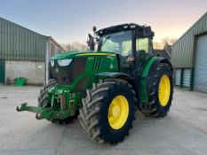2013 John Deere 6210R 4wd Tractor, approx. 8136 Hours, Reg No.