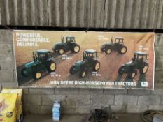 John Deere High Horse Power Tractors Sign