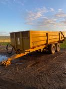 14T Richard Western root crop trailer