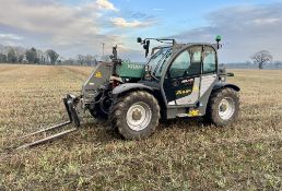 2019 Kramer KT407 4wd Telescopic Loader fitted with Pallet Tines - Model 415 - 40kph gearbox,