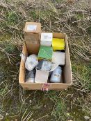 Box of assorted filters. No VAT on this lot.