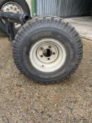 10/80R-12 Spare Wheel and Tyre for Combine Header Trolley