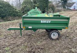 2011 Bailey 1.5T Single Axle Trailer - March 2011 - Serial No.