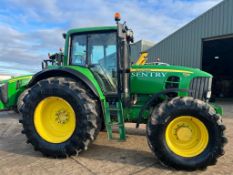 2010 John Deere 7530 Preimum 4wd Tractor, approx. 10,438 Hours, Reg No.