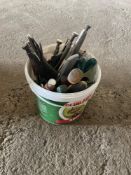 Quantity of Vice Grips and screwdrivers