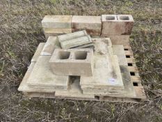 Pallet of Paving Slabs, Concrete Blocks etc.