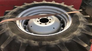 Pair of rear Massey wheels to fit 600 series,