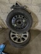 BMW 5 Series Allow Wheel and Tyre 245/40R18 and Space Saver Wheel and Tyre with Car Jack