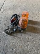 2 x Tractor Warning Lights and Trailer Lights
