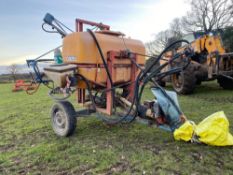 Honda petrol sprayer. Stored near Goring Heath, Reading. No VAT on this lot.