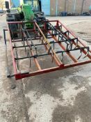 Mouton bale grab, very little use with Merlo brackets, 2017 Stored near Letton, Thetford.