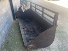 Strimech Bucket, 1m3 7'6”, March 2017- purchased on farm new 2018. Stored near Beccles, Suffolk.