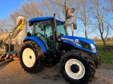 2021 New Holland TD5.85 Tractor, approx., 400 hours, Reg No.