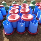 20 x Manola feeders with top hats