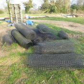 10 x part rolls of plastic netting