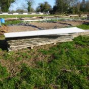 Quantity of galvanised iron sheets,