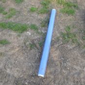 Part roll of clear polythene
