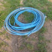 Quantity of blue alkathene piping
