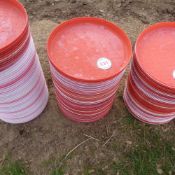 50 x chick feeder trays