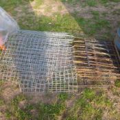 Quantity of fox grids and wings for release pens