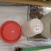 6 x chick floor feeders