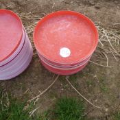 23 x chick feeder trays