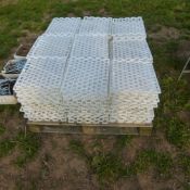 Pallet of egg trays