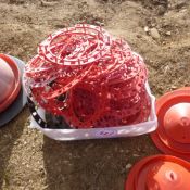 Approx 43 x chick rings for mini jumbo drinkers