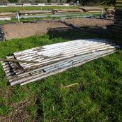 Quantity of mixed galvanised sheeting