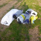 6 x partridge nets, 22ft x 11ft with 1 1/2 inch mesh and 1 x partridge net,