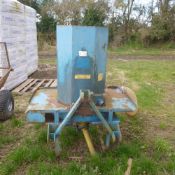 Kidd straw chopper converted to pine shaving blower