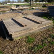 6 x 8ft x 8ft felt roof pen tops