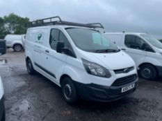 2017 Ford Transit Custom 290 Van, Reg No.