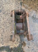 JCB 3CX Manual Quick Hitch