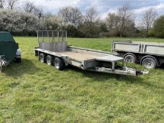 Ifor Williams GX126 (2019) Tri-Axle Plant Trailer