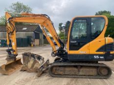 2016 Hyundai Robex R 55/9A Excavator,
