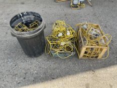 Quantity of Cable and Lightbulbs