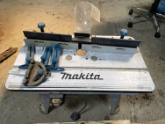 Makita Router Table