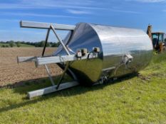 316 Stainless steel tank for the food and drink industry, approximate weight, 2 - 2.