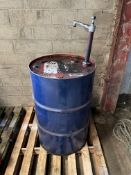 WBTO Back End Oil with Pump- Approx 100 Litres Remaining