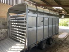 Ifor Williams Livestock Trailer DP120S -12 - Serial No.