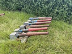 5 x Multi bang gas guns