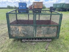 Front Box with Metal Doors